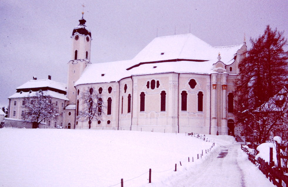 The Wieskirche near Steingaden, Bayern