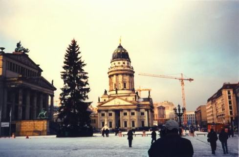 The Deutsche Dom in Berlins's Gendarmenmarkt square