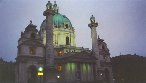 Kloster Ettal before dark