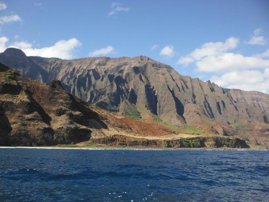 Na' Pali coast by catamaran