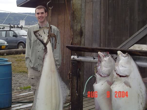 Jeff with huge halibut