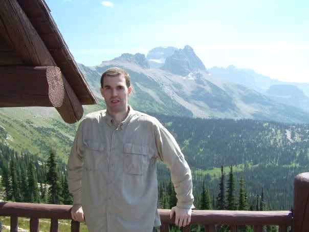 Jeff at the Granite Park Chalet