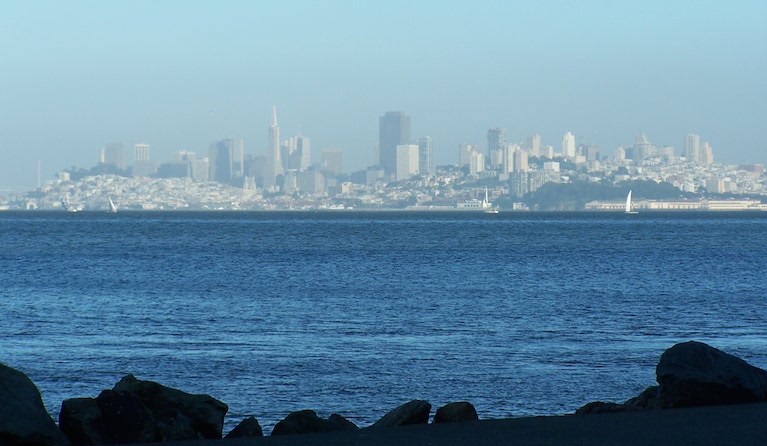 San Francisco from Tiburon
