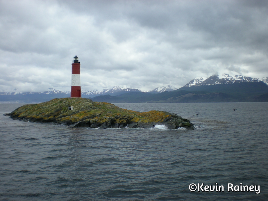 Beautiful lighthouse in the Canal Beagle