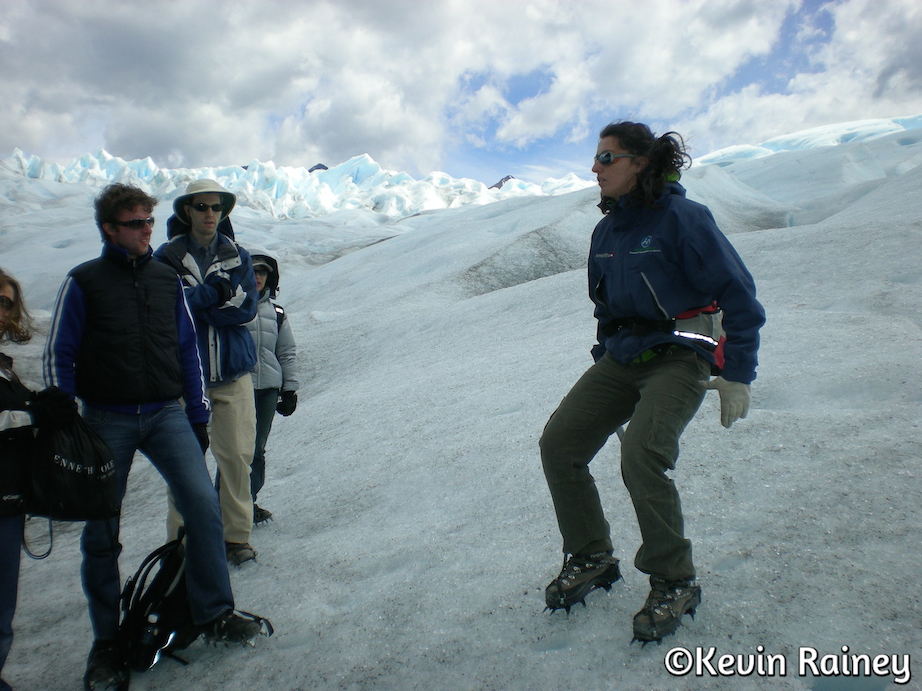 Trekking on the Perito Moreno