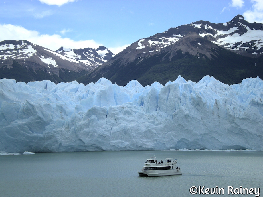The boat ride to the Perrito Moreno