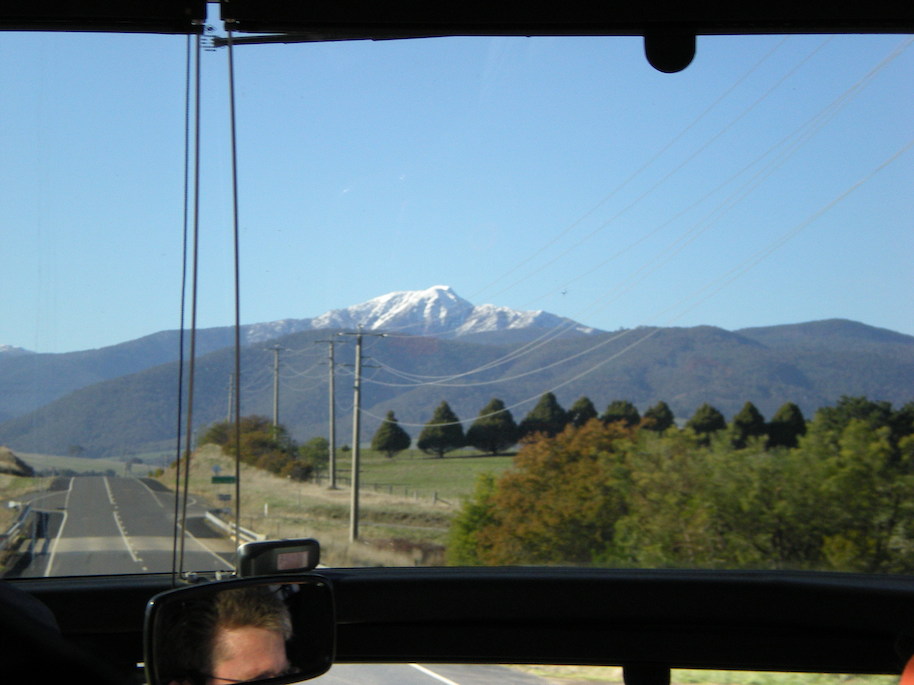 Mount Buller in the distance