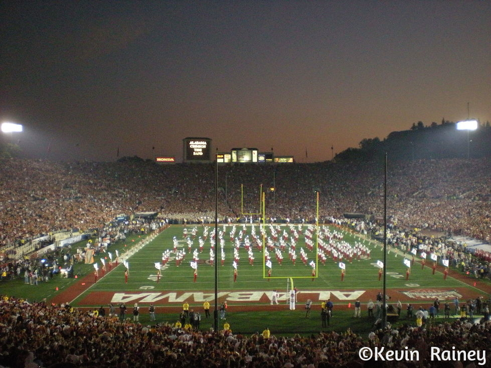 Alabama's Million Dollar Band performs