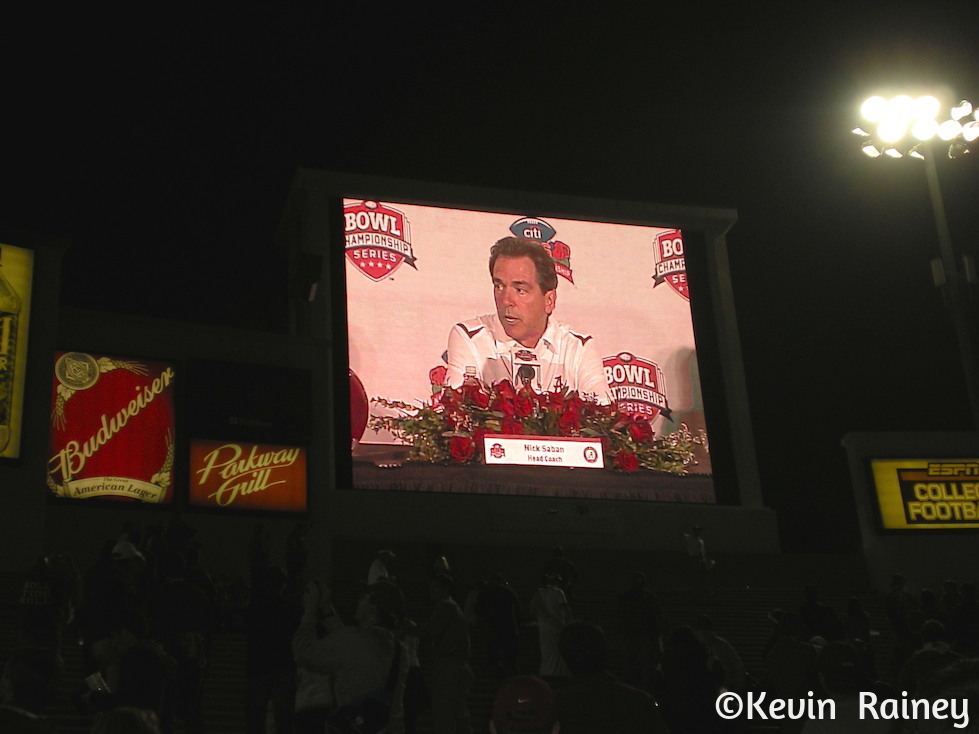 Coach Saban's post-game press conference