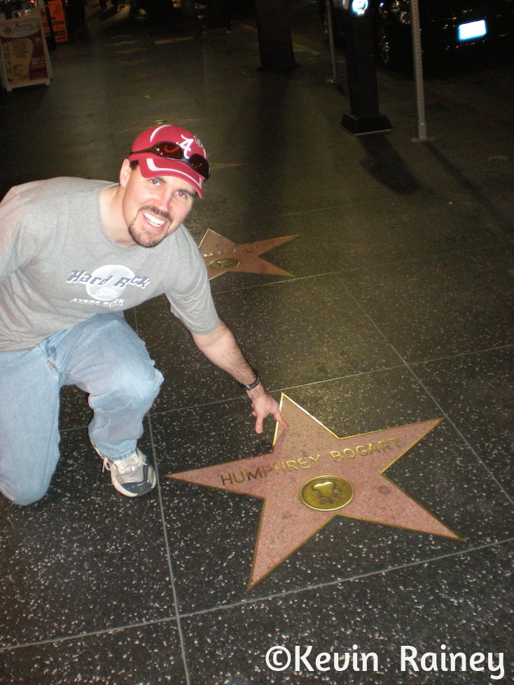 Bogey's star on the Hollywood Walk of Fame