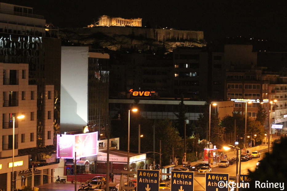 The Acropolis and Parthenon from the Marriott