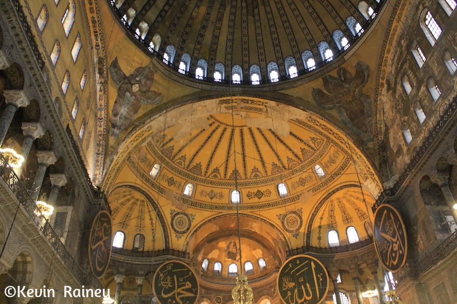 The dome of the Aya Sofya