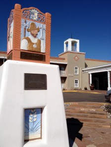 Santa Fe Hilton with historical marker