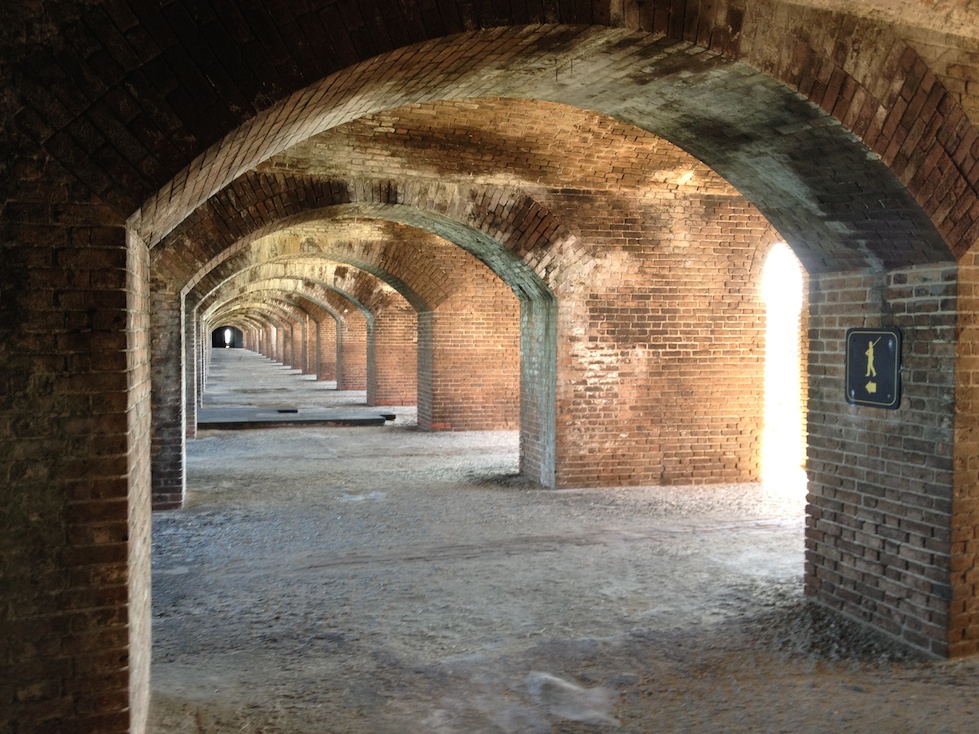 Inside Fort Jefferson