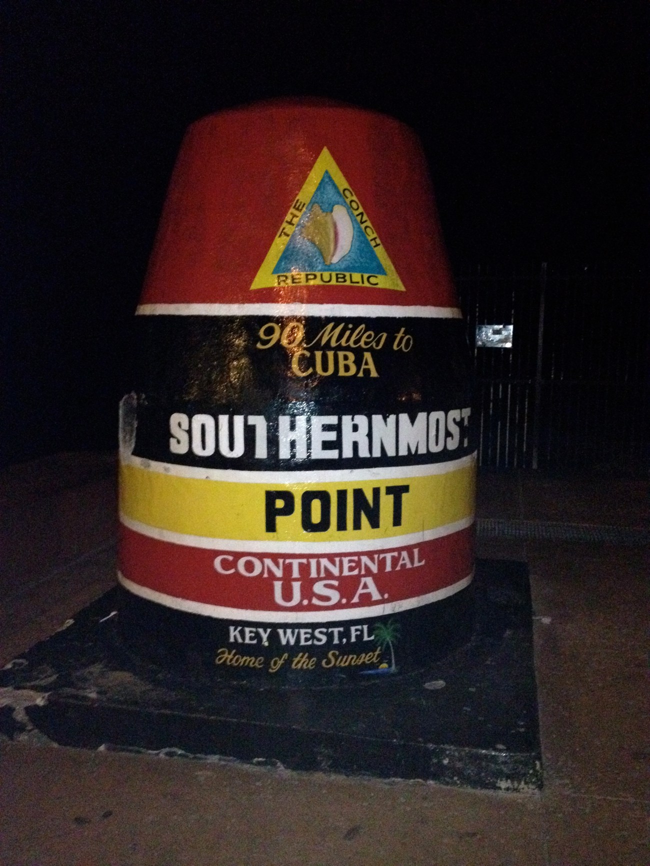 Southernmost point