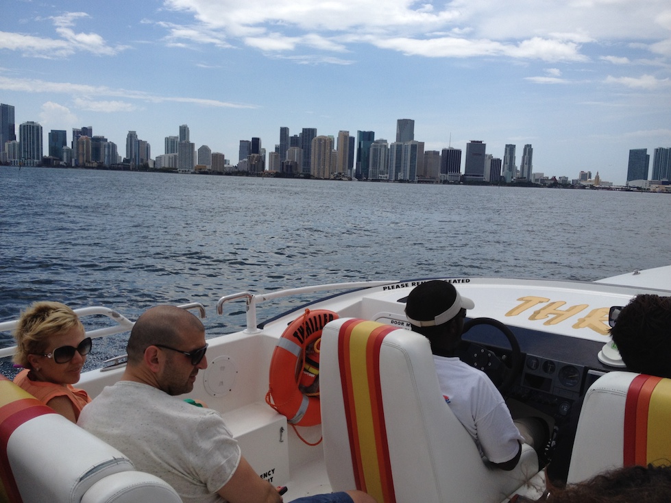 Cruising Miami on the Thriller