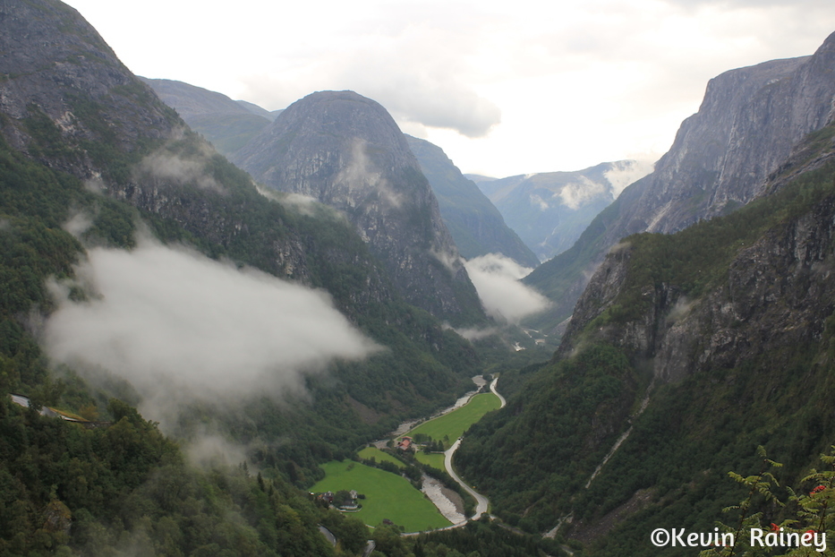 View from the Stalheim Hotel