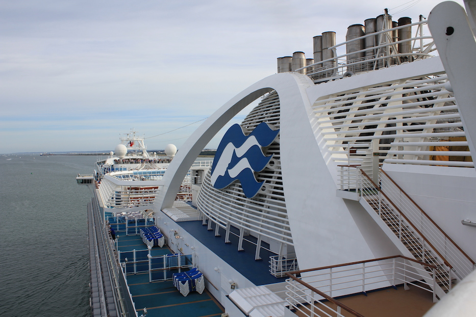 Cruising on the Crown Princess