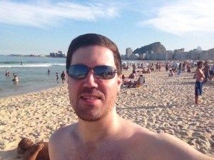 On Copacabana Beach
